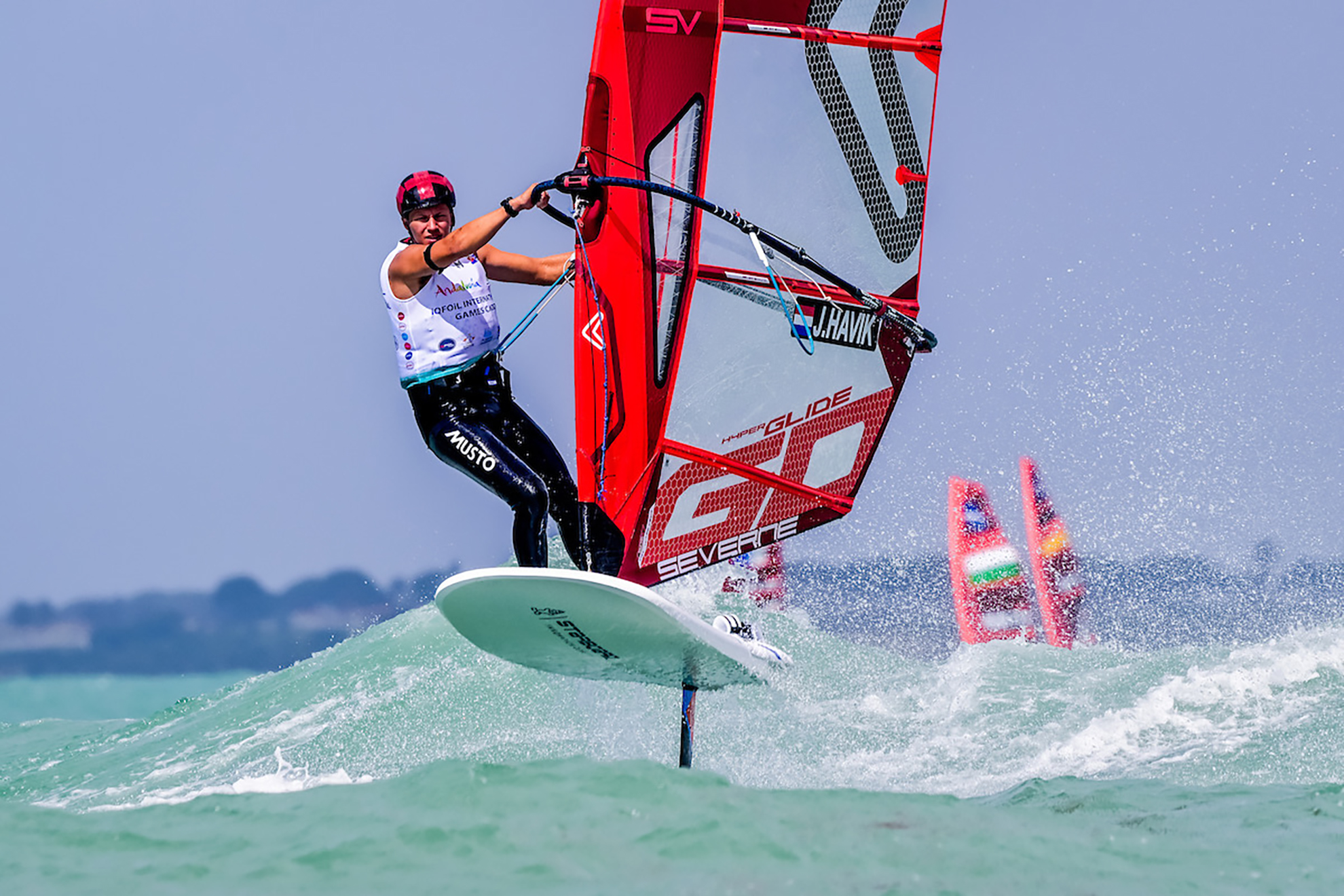 Joep Havik - iQFoil windsurfen - Johan Cruyff College.