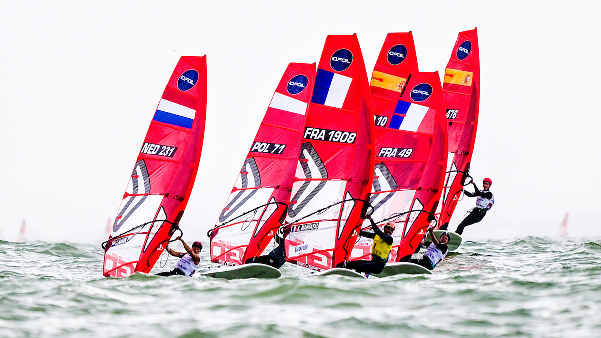 Joep Havik - iQFoil windsurfen - Johan Cruyff College.