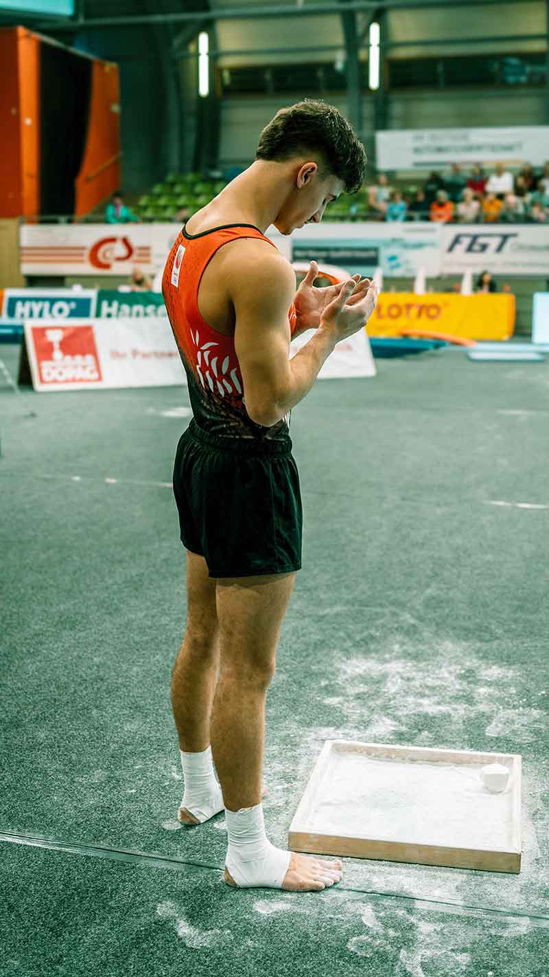 Amine Abaidi - Turnen en studie - Terugvechten naar de top - Johan Cruyff College Amsterdam.