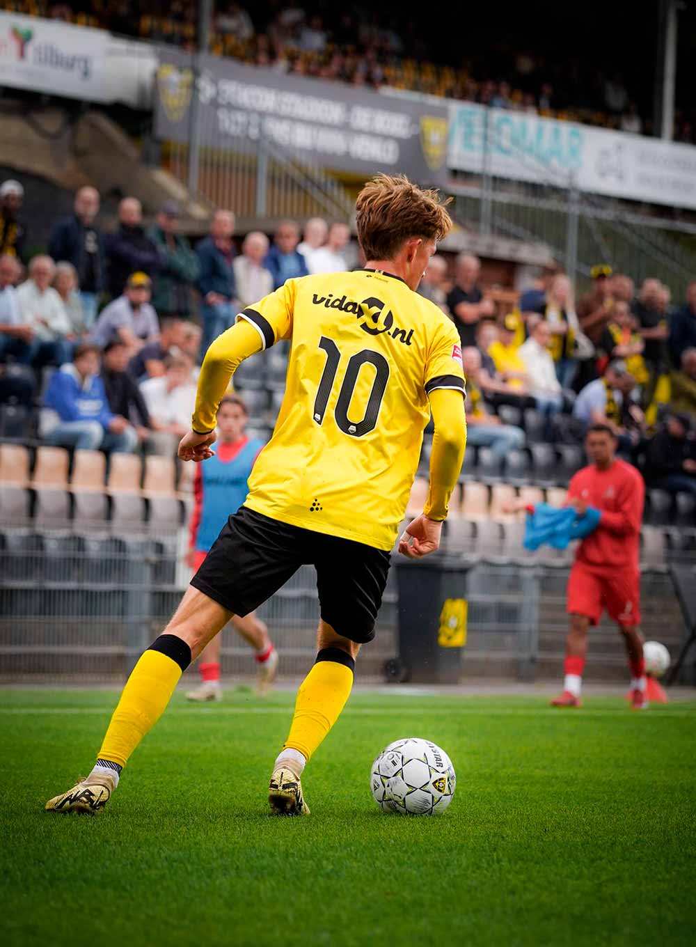 Jorn Triep - voetbal en studie combineren - Johan Cruyff College Roosendaal.
